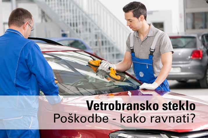 Popravilo vetrobranskega stekla